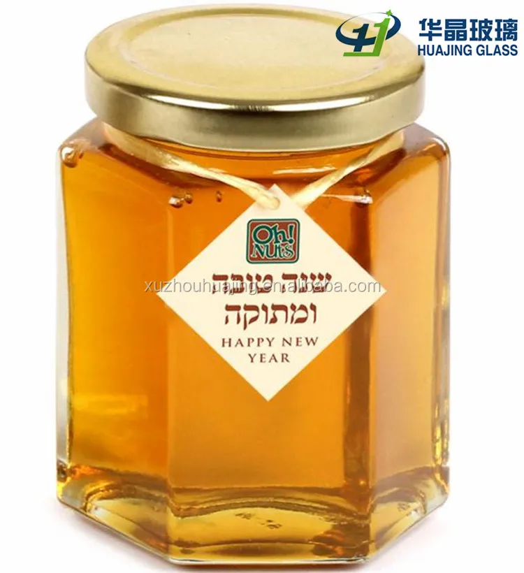 Wholesale Honey Jar Hexagonal 4oz 10oz Fda Honey Glass Jar With Screw Top Cap Buy Honey Jar