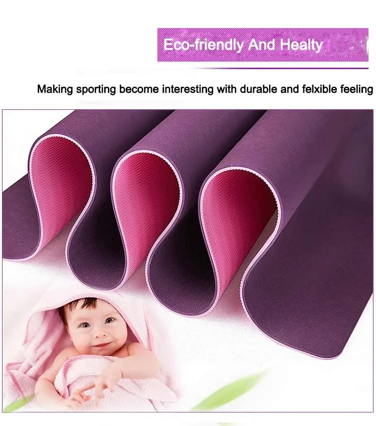 183*61*0.6 Cm Non Slip Cheap Eco Jute Tpe Yoga Mat Buy Whole Foods