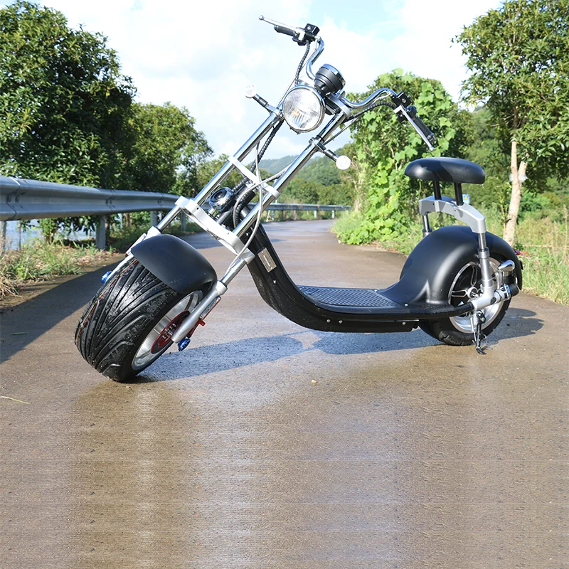 Eec/coc Fat Tire 1000w 2000w Electric Scooter City Coco With Battery ...