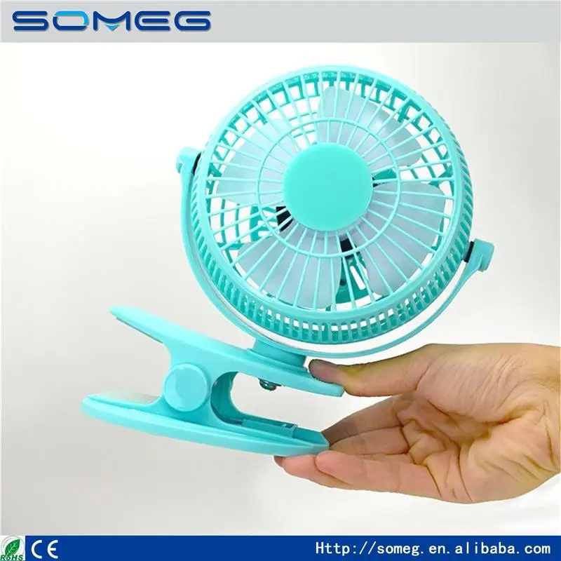 2016 Nuevo Mini Portátil USB Ventilador 360 grados Gira Clip China 2016 Mini portátil Ventilador de refrigeración de los
