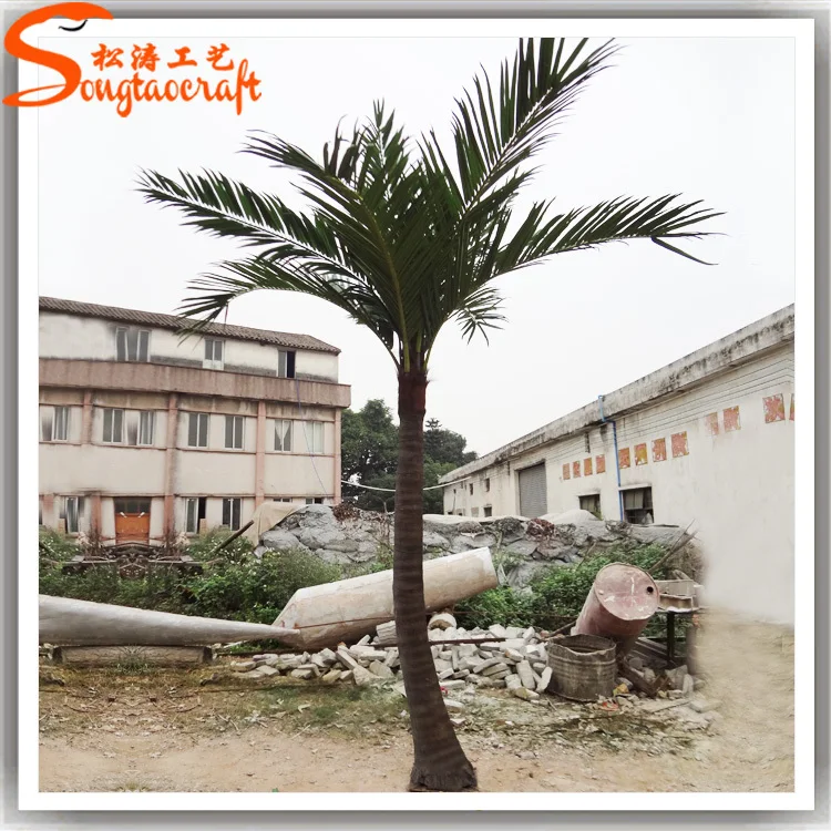 Wholesale Price Plastic Coconut Palm Leaf Products Artificial Palm Tree