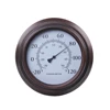 8" Custom Wall Round Clock Vintage Style Thermometers Temperature Thermometer