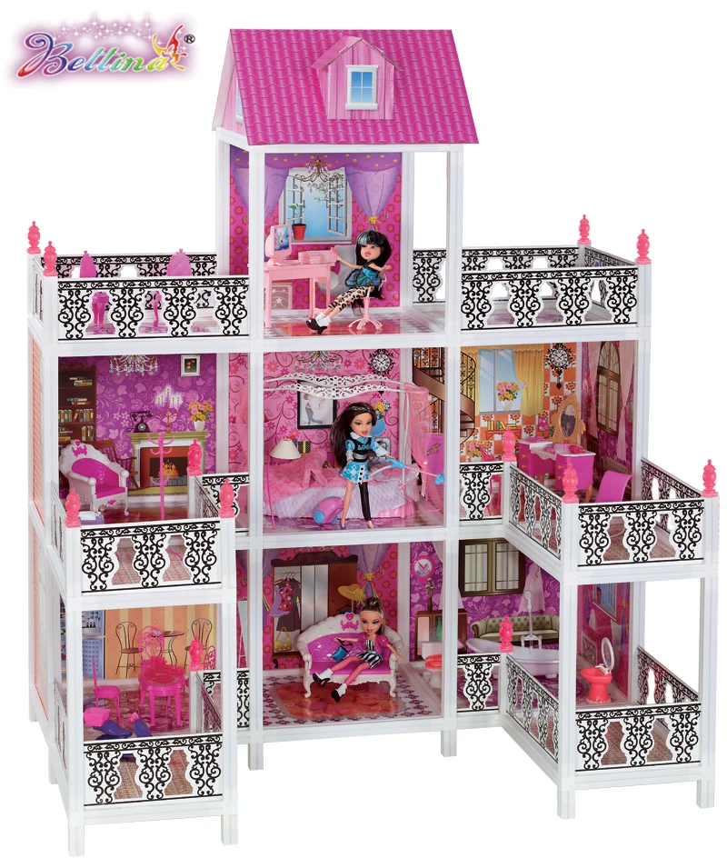 large plastic dollhouse