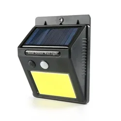 solar powered led wall light