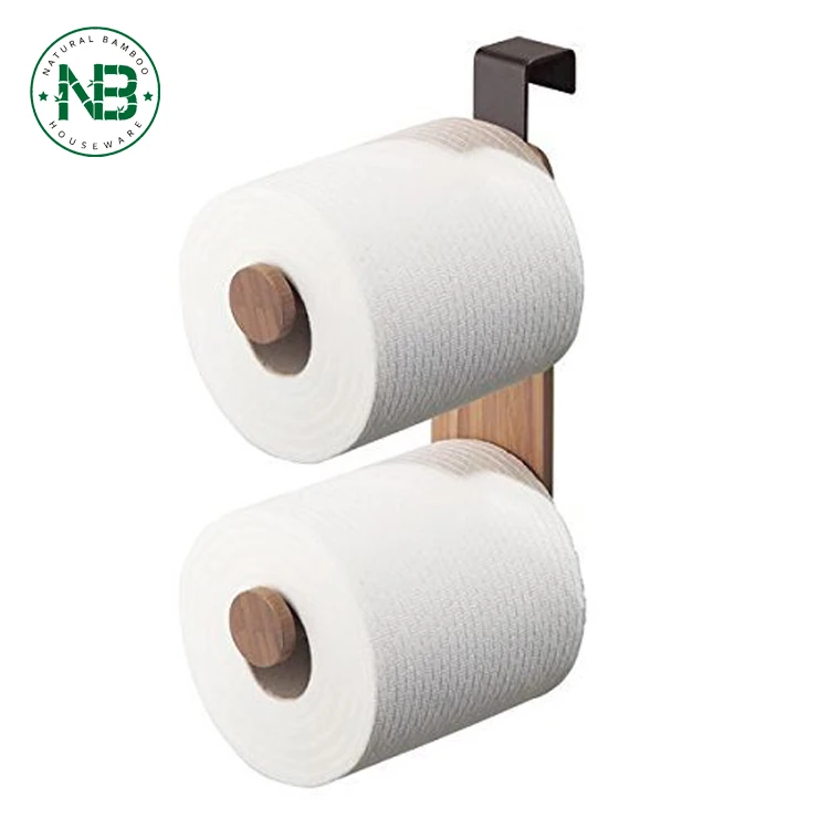 Toilet Paper Holder For Bathroom Storage,Over The Tank - Bamboo ... Toilet Paper Holder For Bathroom Storage,Over The Tank - Bamboo ...