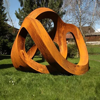 Corten Steel Outdoor Large Sculptures For Corten Steel Outdoor Large Sculptures