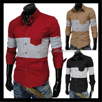 western popular casual design factory wholesale latest shirts popular shirt designs