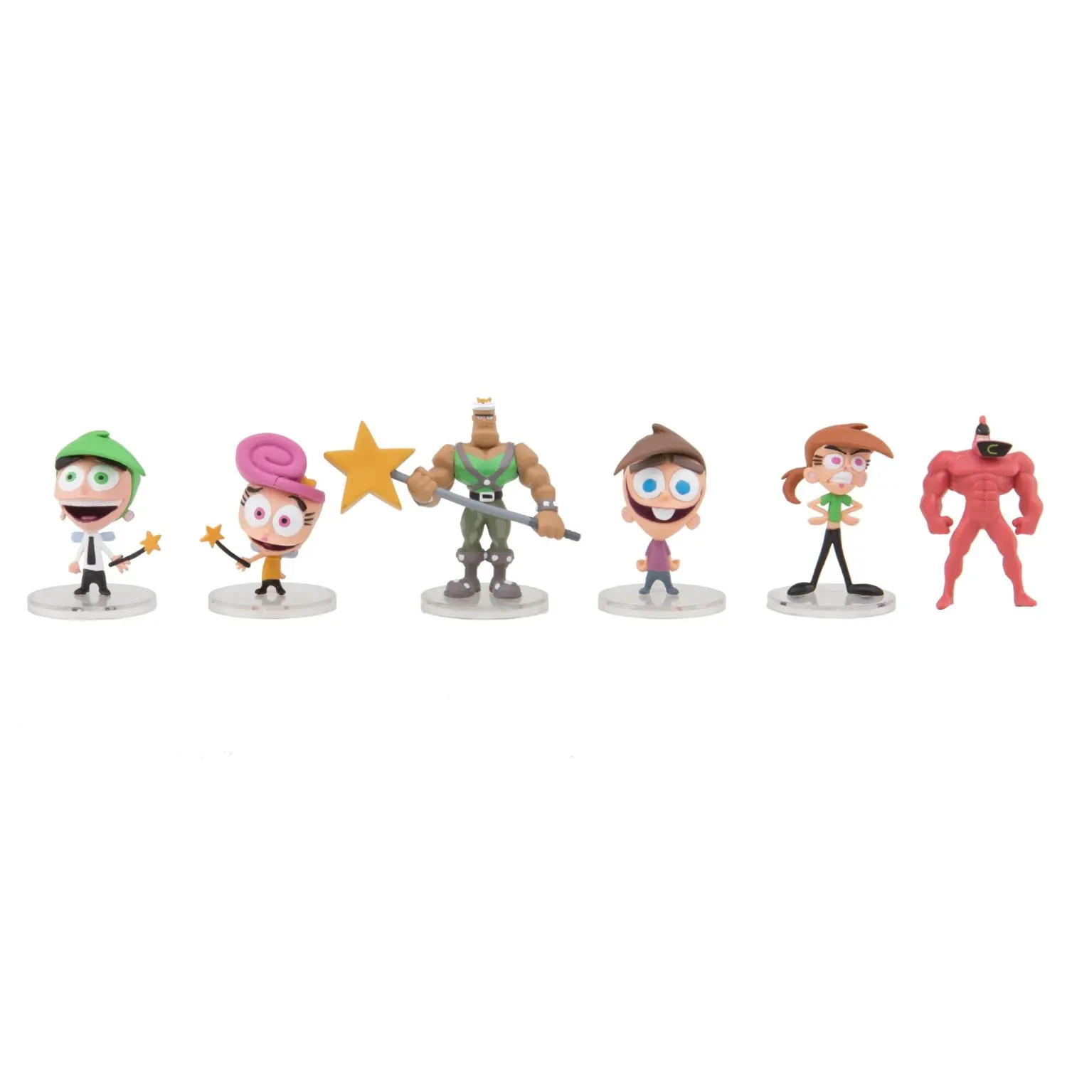 Nicktoons Fairly Odd Parents Deluxe Collector Toys (6-Pack), 2. Manufacture...