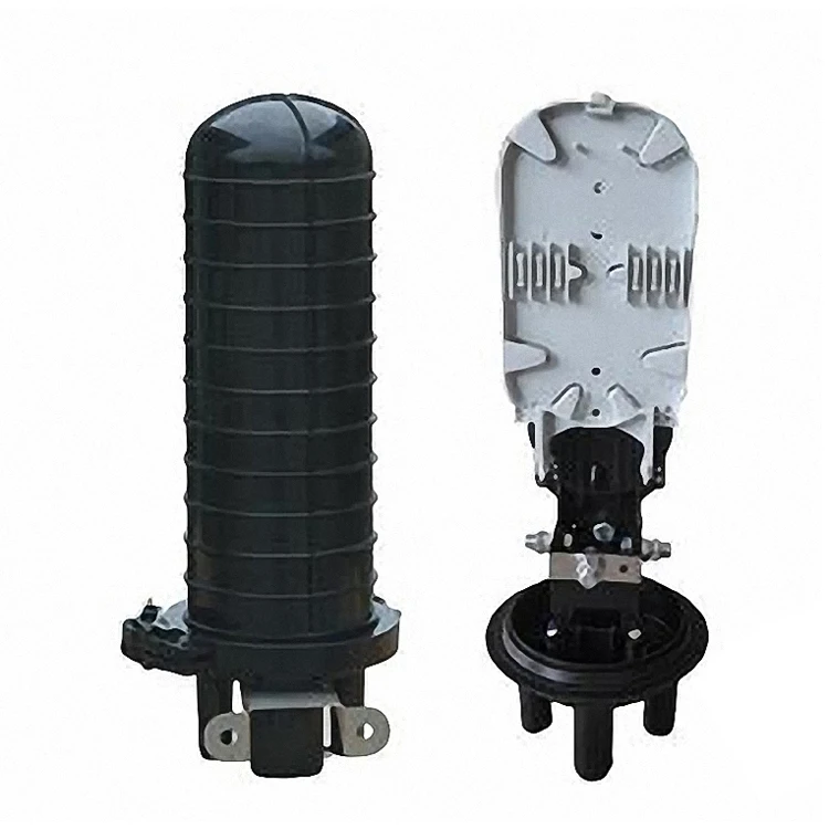 96 Core Vertical Type Dome Fiber Cable Joint Box 48 Cores Fiber Optical