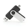 Rotating otg 2.0 USB Flash Drive Capacity Pendrive usb memory stick