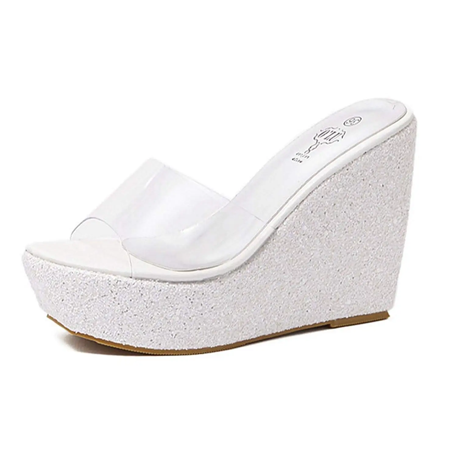 bling platform sandals