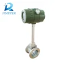 Pulse output 4-20mA output flange type vortex flow meter widely used in industry for gas and stream flow measurement.
