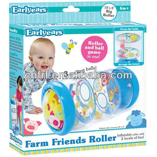 16 Vente Chaude Premieres Annees Farm Friends Rouleau Gonflable Jouet D Activite Gonflable Cliquetis Rouleau Avec Des Imprimes Animaliers Rouleau De Bebe Buy Rouleau D Amis De Ferme Des Premieres Annees Jouets Gonflables D Interieur Petits Jouets