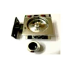 Square design cylinder customized slide bathroom latch door hook dead bolt lock without cylinder