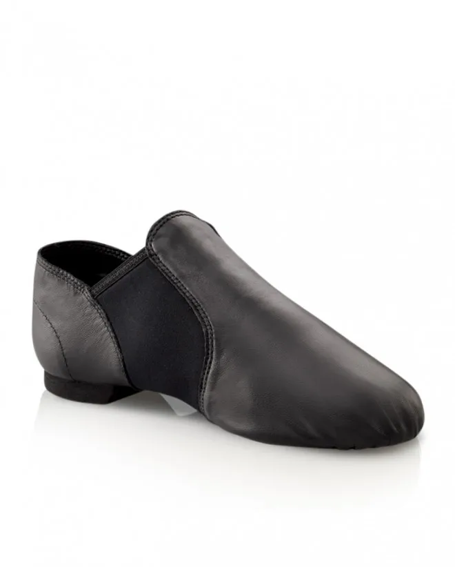 black leather jazz shoes