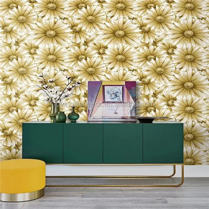 Flower Wallpaper For Home Decor Flower Wallpaper For Home Decor Childrens Room Product On Alibaba