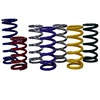 High performance high tension colorful free length steel coilover spring for car