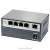 Fast Ethernet 5 RJ45 Ports 4 PoE port security system installation ethernet switch