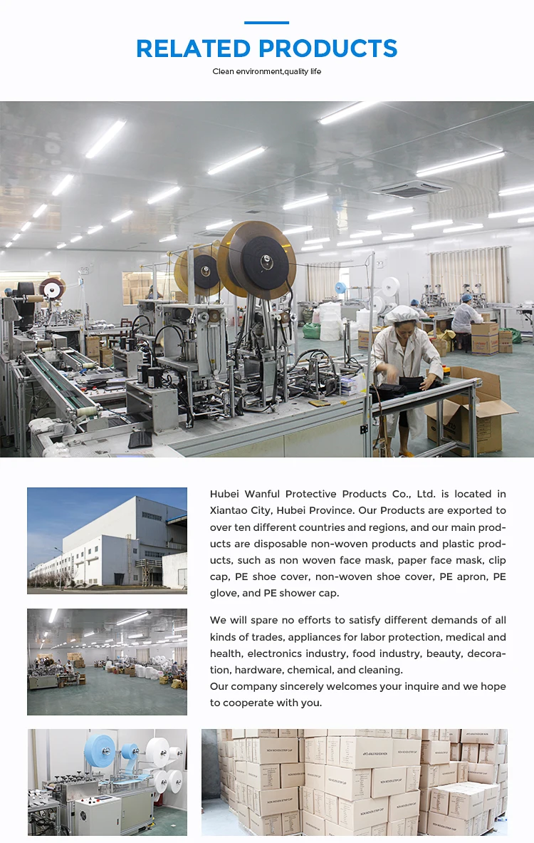 Disposable Elastic Pe/Cpe/Non-Woven Shoe Cover