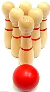 Toy Skittles Set Find Deals On Line At Get Quotations Desk Top Skittles Wooden Mini Office Bowling Set Kids