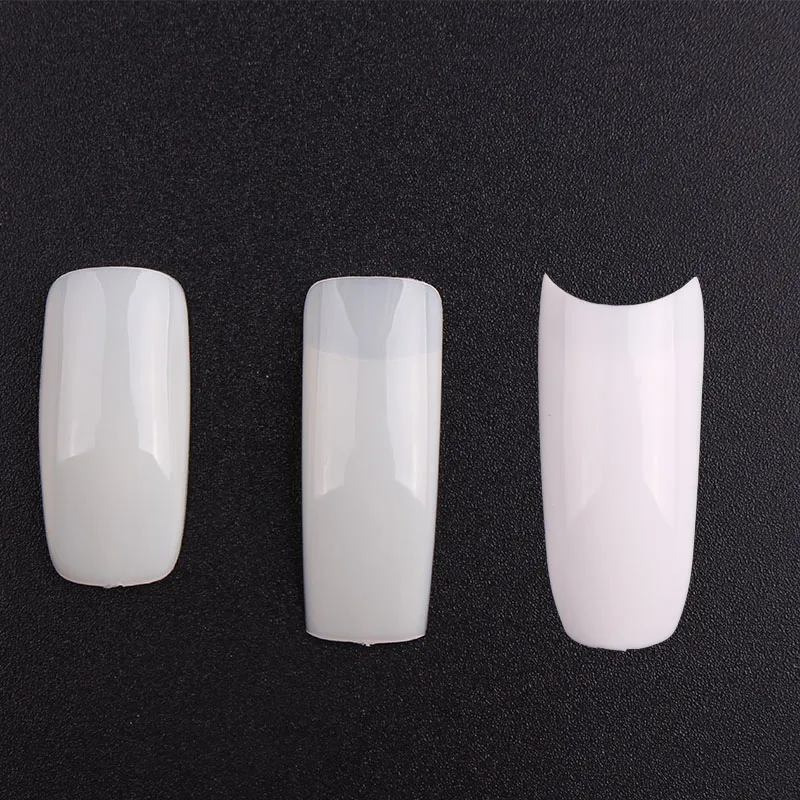 High quality 500pcs/bag Artificial acrylic nail tips fingernails ...
