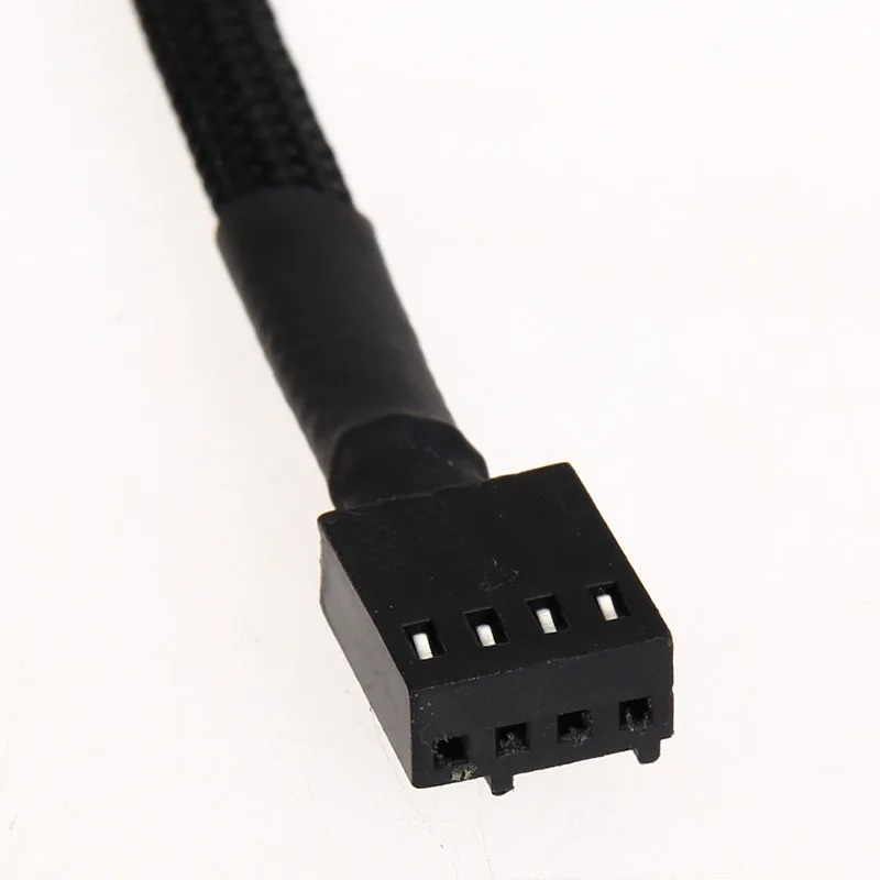 Black 4 pin Led wiring connector female to female cable For 5050 RGB LED Extension Strip cable
