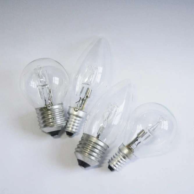 C35 E14 220V 28W energy saving halogen lamp