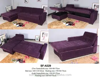 Modern Grace Flock Fabric Corner Sofa Bed Modern Grace Flock Fabric Corner Sofa Bed