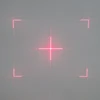 FU650CFKSZ100-GD16-41 Diffractive optical elements(DOE) Non-closed rectangle cross hair laser pattern with adjustable focus