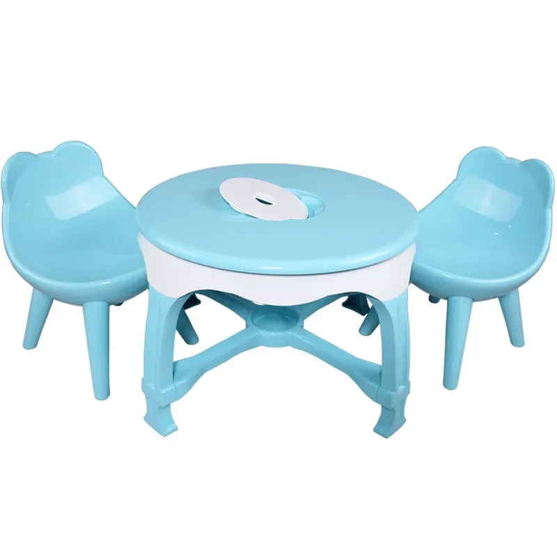Lovely Whole Plastic Assembling Round Kids Table For 28 Years Old