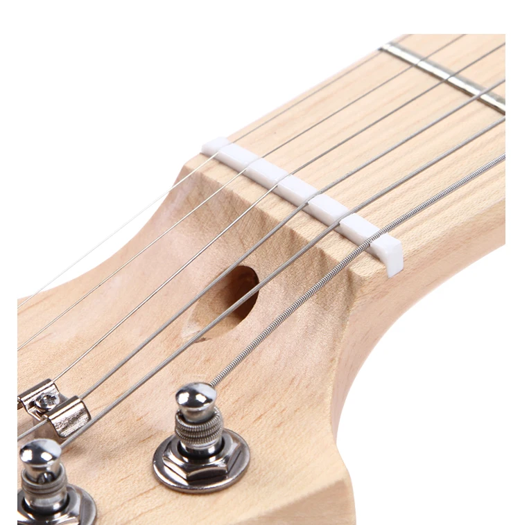 Custom  colorful travel mini kids electric guitar for child