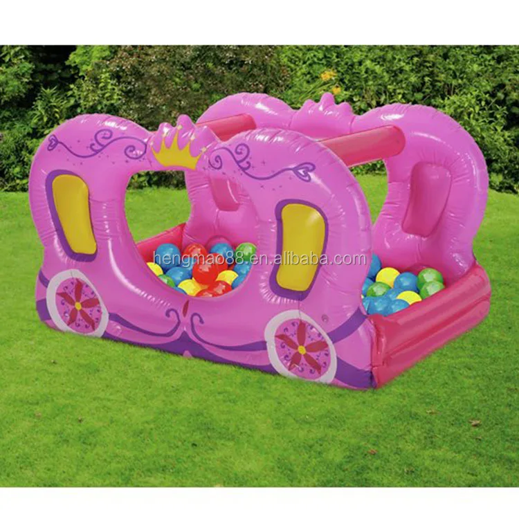 Princess Carriage Inflatable Ball Pit And Pool Buy Inflatable Indoor Ball Pits,Inflatable Play