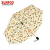 3 fold women umbrella