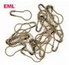 Wholesale Pear shape safety pins Clothing metal pear shaped pin for fastener hang tag 22mm