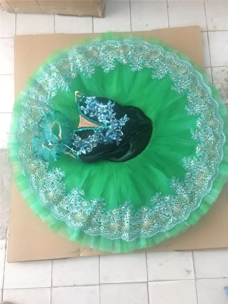 New Coming High Quality Custom Green Classical Ballet Tutus Ballet ...