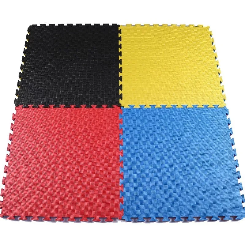 Judo Gym Sports Interlocking Jigsaw Eva Mats,1mx1mx25mm Heavy Duty Eva