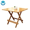 Customized size folding table home small apartment round table portable folding simple square dining table