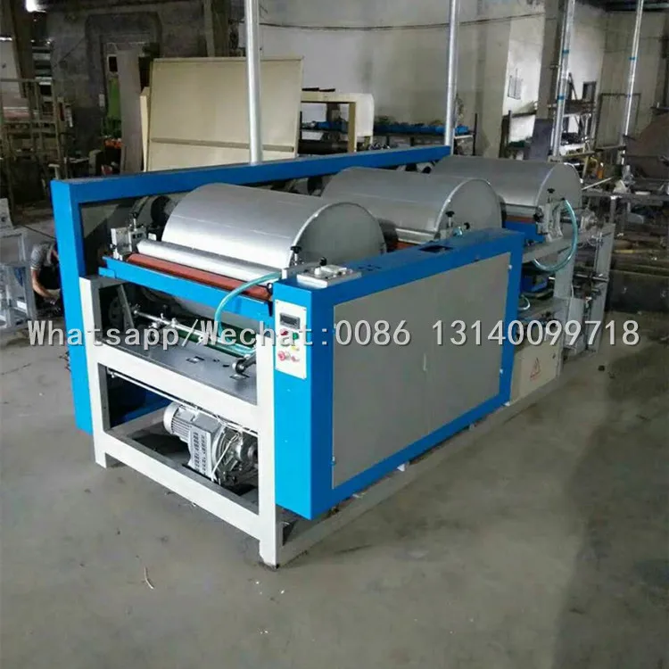 High Efficiency Poly Bag Plastic Carry Bag Printing Machine 4 Color