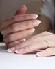 Acrylic nails Classics french artificial nails full cover fingernail tips