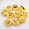 factory direct sell plush emoji keychain ,hot sell embroider expression keychain