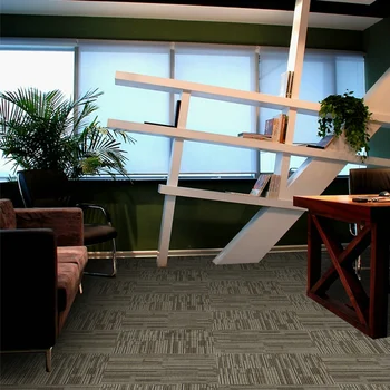 Modern Design Dark Grey Color Indoor Office Carpet Floor Tile