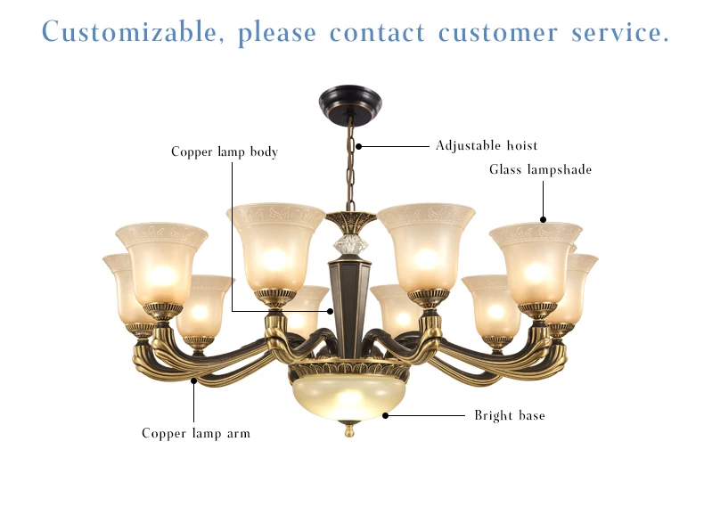 French Gold Iron Pendant Light Chandeliers Good Er In Middle