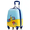 ABS Children 18 inch Cartoon character OEM / ODM children's trolley case kid luggage