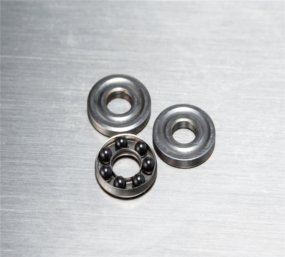 9x17x5 Ceramic Ball Grooved Hybrid Thrust Bearing F917m/c Abec1 Abec