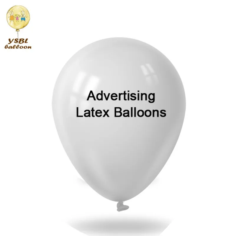Customized Advertising Latex Balloons 12 Inch Latex Free Balloon For