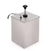 Eco-Friendly stainless steel condiment server, condiment dispensers with pump
