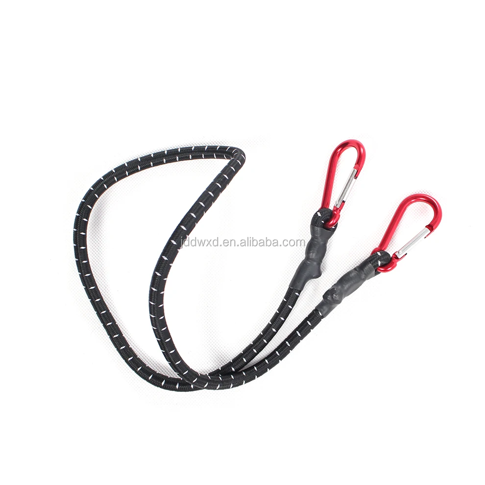 High Quality Factory Supply Rubber Color Sport Adjustable Bungee Cord