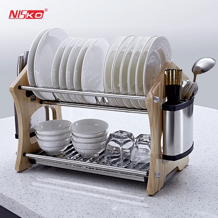 Kitchen Stainless Steel Standing Type Dish Rack Buy Standing Dish