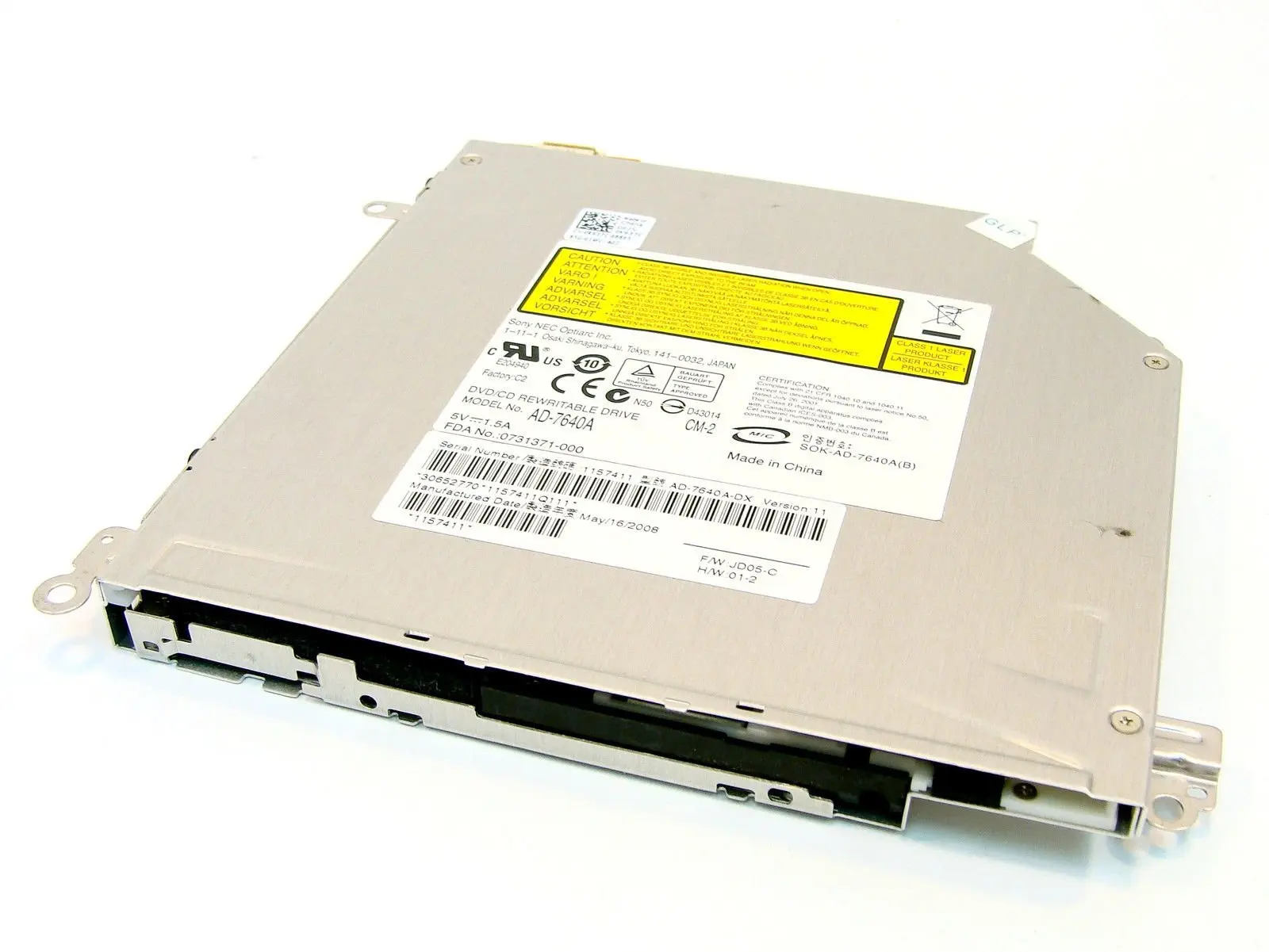 lecteur cd dvd dell