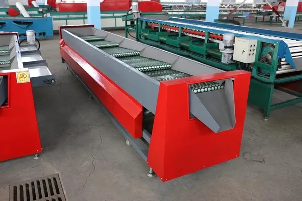 Potato washing/drying/sorting/grading machine